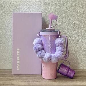 2026 China Starbucks Twilight Sakura 30oz Double Tumbler + Mini Cup Insulated